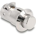 Navilock Drucktaster Verriegelung für Geräteschränke und Schubladen - 20 x 22 mm (20946)