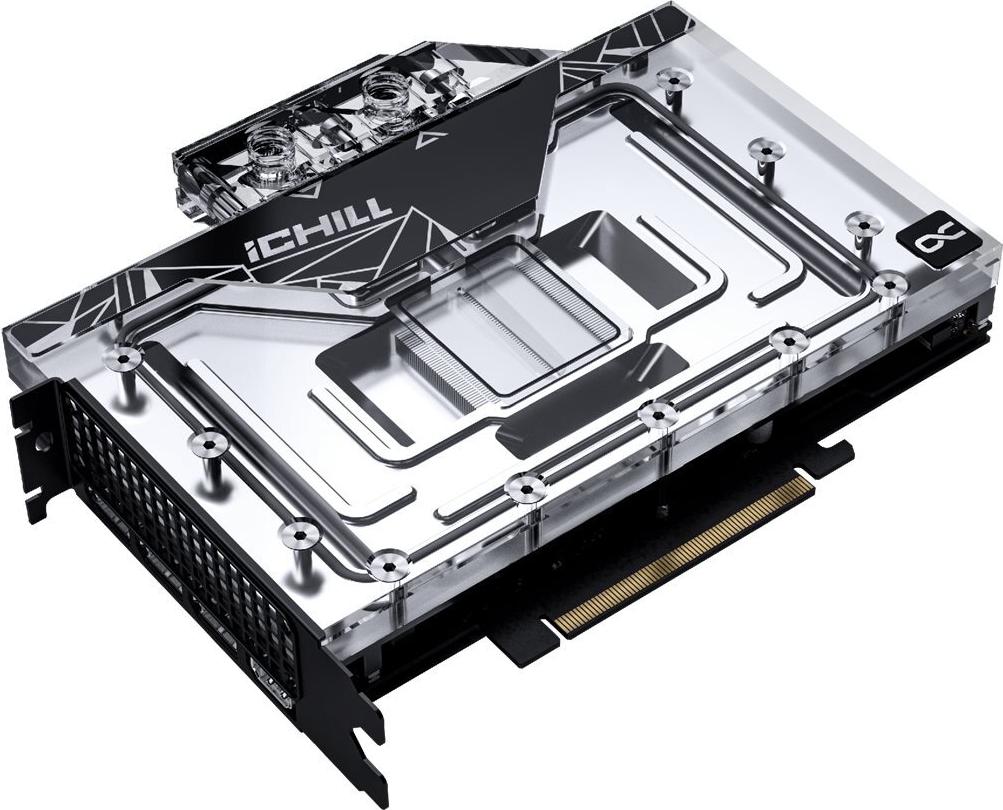 Inno3D iCHiLL GeForce RTX 4080 SUPER Frostbite 16 GB GDDR6X - High-End Grafikkarte (C408S-166XX-1870FB) (geöffnet)