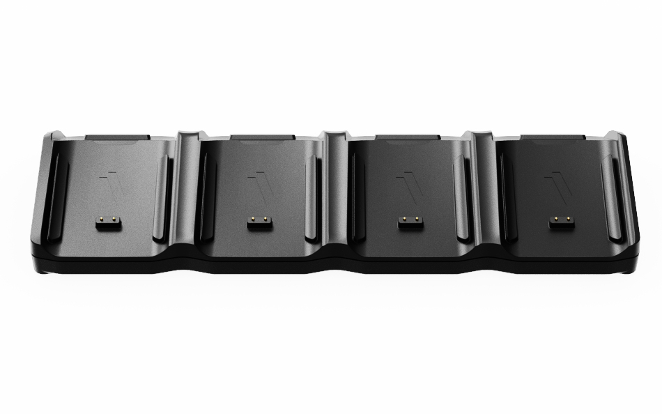 Havis 4-Bay Ladegerät für Ingenico DX8000 Mobile Payment Device Schwarz