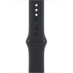 Apple MKUQ3ZM/A Smartwatch-Zubehör Band Schwarz Fluor-Elastomer (MKUQ3ZM/A)