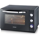 Severin TO2073 Back- und Toastofen schwarz / edelstahl-gebürstet (TO2073)