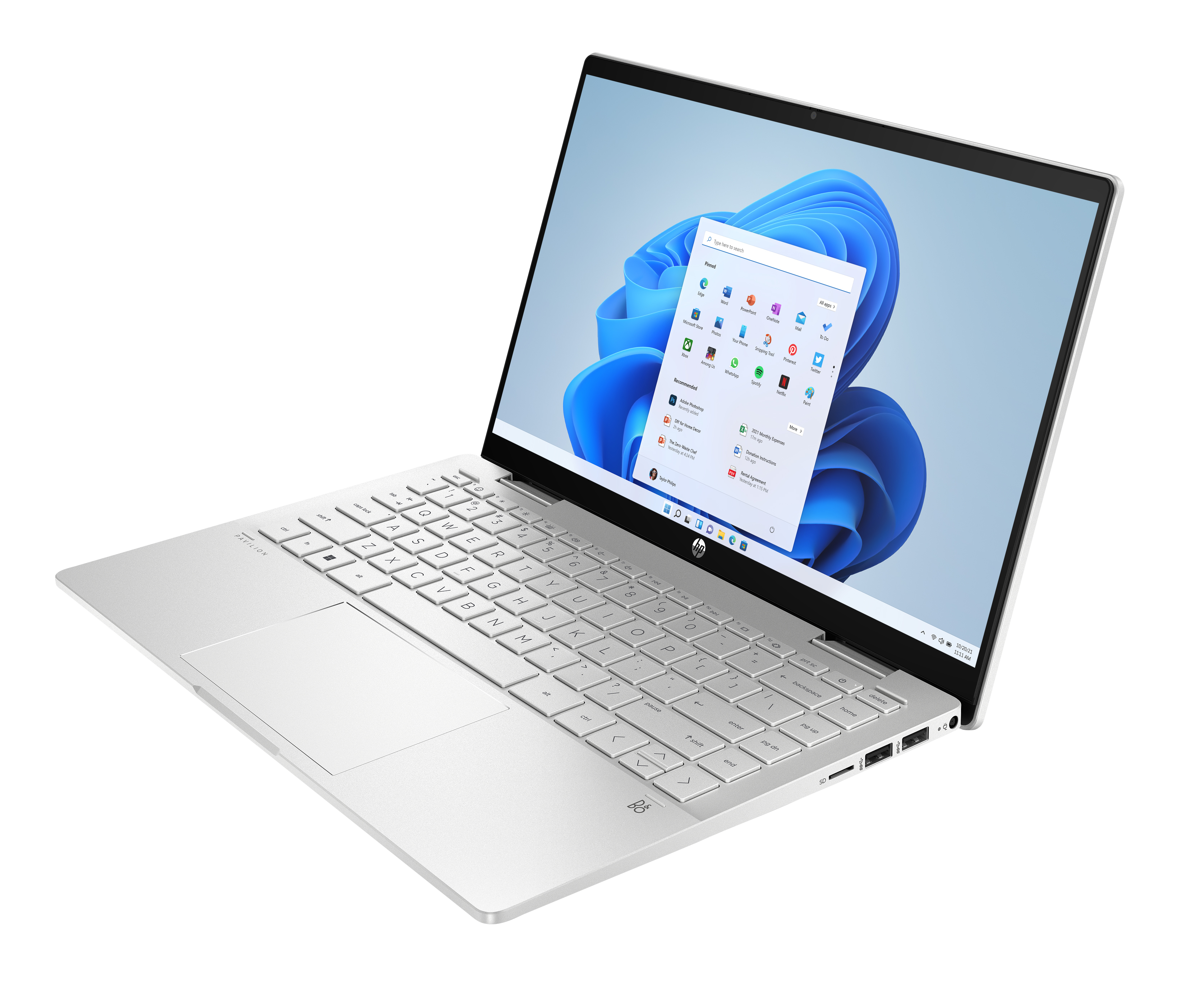 HP Pavilion Series Pavilion x360 14-ek1652ng 14" 8 GB RAM 512 GB SSD Silber