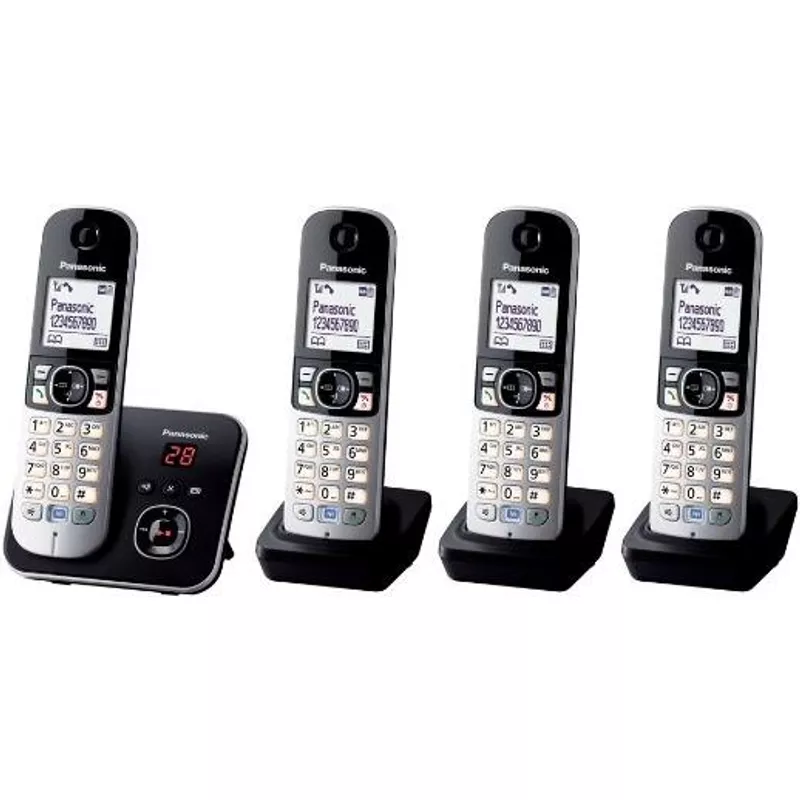 PANASONIC KX-TG6824GB schwarz DECT/AB (geöffnet)