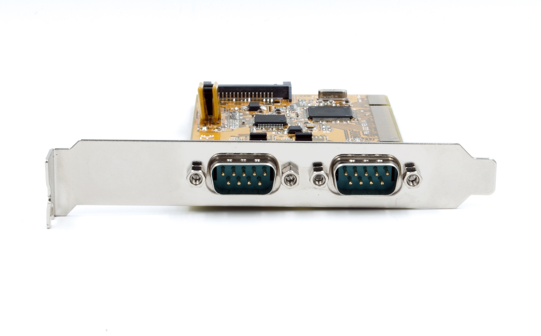 Exsys EX-45032IS PCI Schnittstellenkarte 2x Seriell RS-232/RS-422/RS-485 Orange