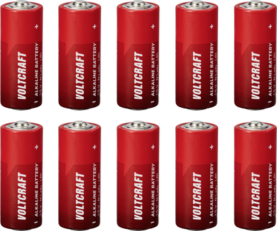 Voltcraft VC-16108100 Lady N -Batterie Alkali-Mangan 880 mAh 1.5 V 10 St. (VC-16108100)