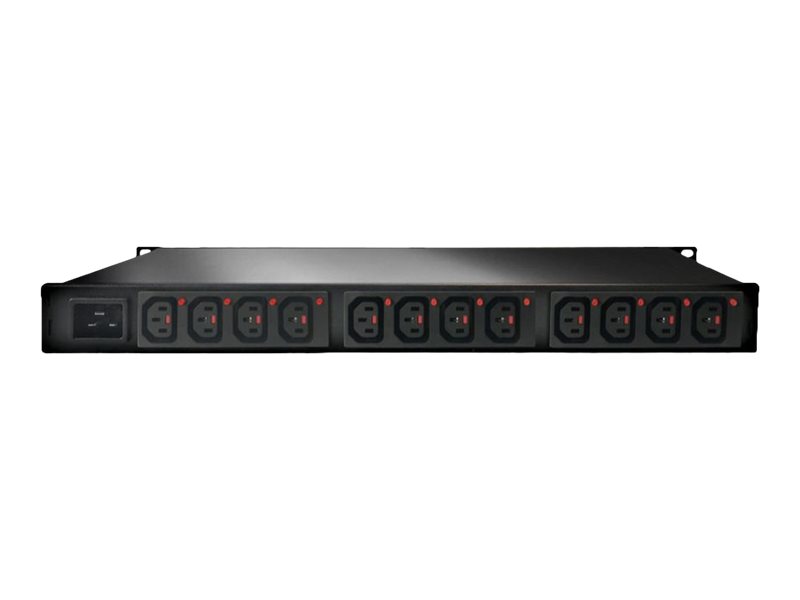 Gude Expert Power Control 8045-2 PDU 12x C13 1U 3600 W Schwarz