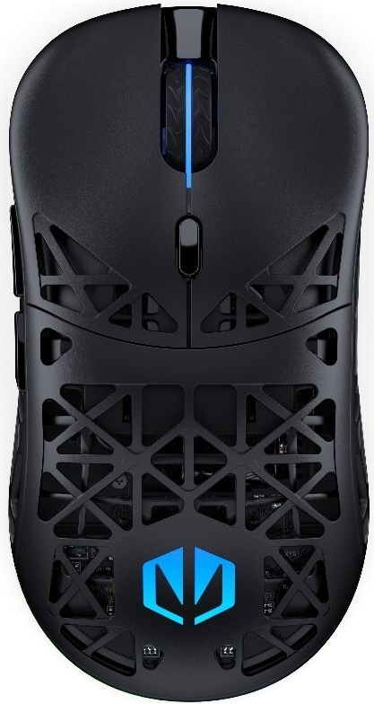 Endorfy LIV Wireless Gaming Maus - Optisch, Bluetooth/2.4GHz, 12000 DPI, Schwarz (EY6A018)