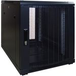 DSIT 12 HE, kleiner Serverschrank, mit perforierter Fronttür (BxTxH) 600 x 600 x 720 mm (DS6612PP-MINI)