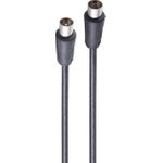 shiverpeaks BS80023-128S Koaxialkabel 2,5 m IEC Schwarz (BS80023-128S)