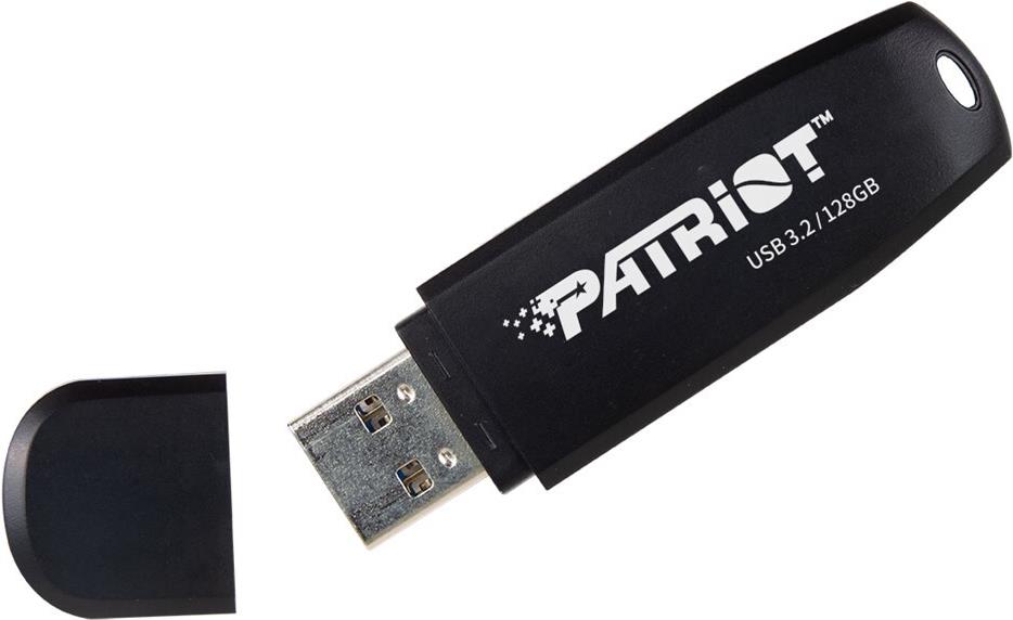 Pendrive Patriot Xporter Core 128GB USB 3.2 Gen 1 80MB/s (PSF128GXRB3U) Schwarz (PSF128GXRB3U)