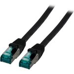 EFB-Elektronik RJ45 Patchkabel Cat.6A S/FTP LSZH schwarz 1m Hersteller: EFB Elektronik (MK6001.1B)