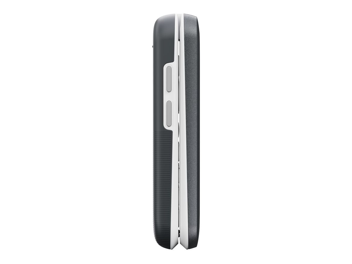 Doro Leva L30 4G Großtasten-Klapphandy Schwarz / Weiß