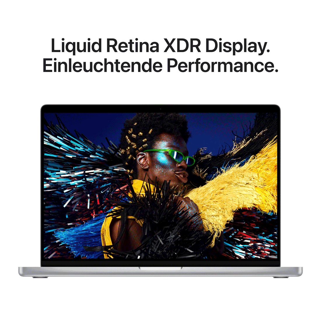 Apple 16'' MacBook Pro: Apple M5 Max Chip mit 18‑core CPU und 32‑core GPU, 36GB, 2TB SSD - Silber