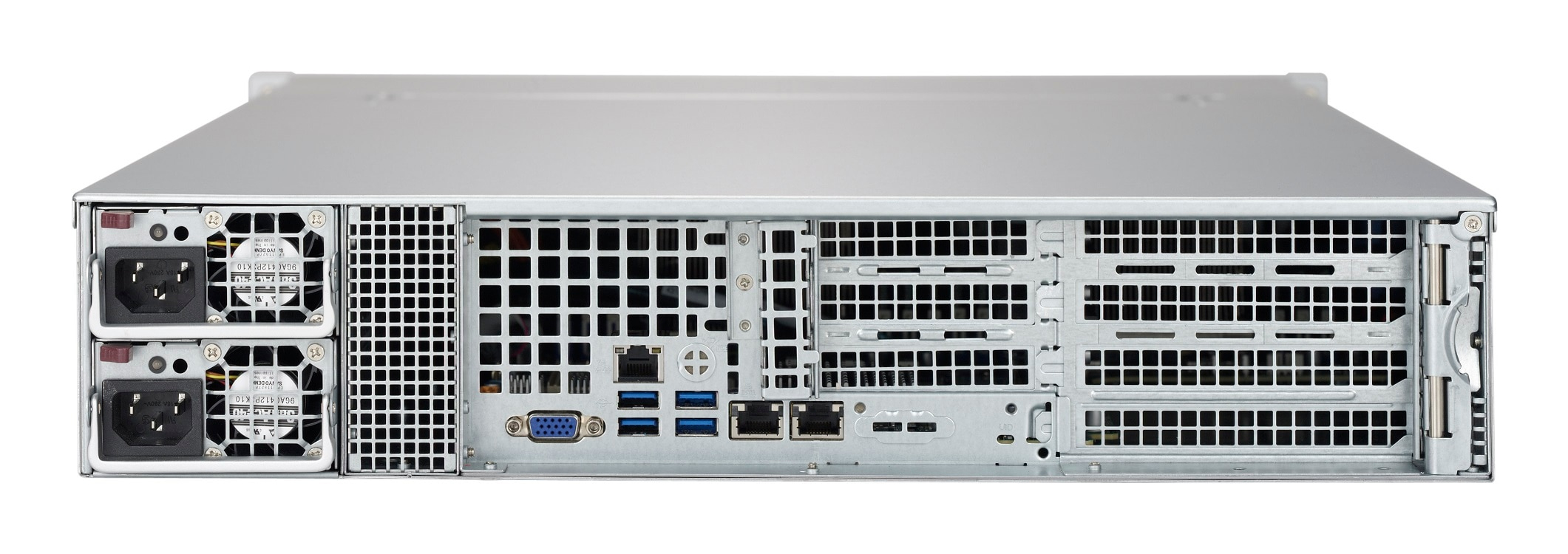 Supermicro CSE-213BAC8-R1K23WB 2U Rack Server-Gehäuse 16x 2,5" SAS3 1200 W Schwarz