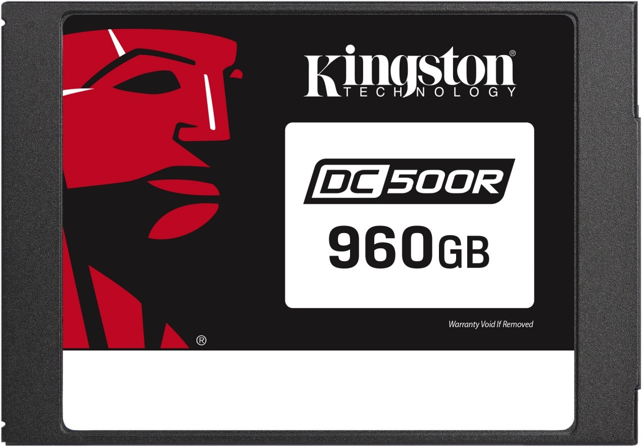 Kingston SSD 2,5 960GB DC500R 555/525, TLC, 876TBW, AES256 Encryption (SEDC500R/960G)