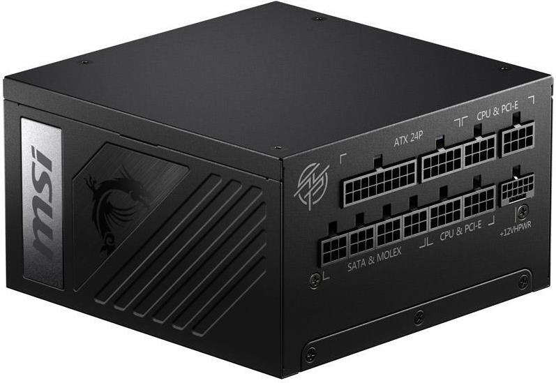MSI MPG A1000G PCIE5 PC-Netzteil 1000 W ATX 3.0 80 PLUS Gold Schwarz