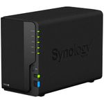 Synology Disk Station DS220+ - NAS-Server - 2 Schächte - SATA 6Gb/s - RAID 0, 1, JBOD - RAM 2 GB - Gigabit Ethernet - iSCSI