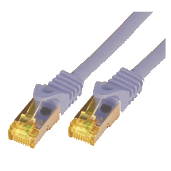 M-CAB RAW Cat 7 Patchkabel 1 m S/FTP Grau