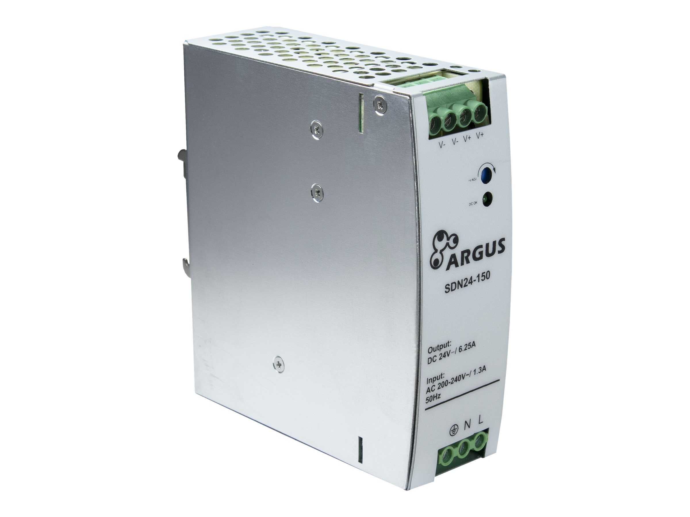 Inter-Tech Argus SDN24-150 Hutschienennetzteil 24 V 150 W Grau