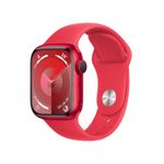 APPLE Watch Series 9 GPS + Cellular 41mm PRODUCT RED Aluminium Case with PRODUCT RED Sport Band - S/M (MRY63QF/A)
