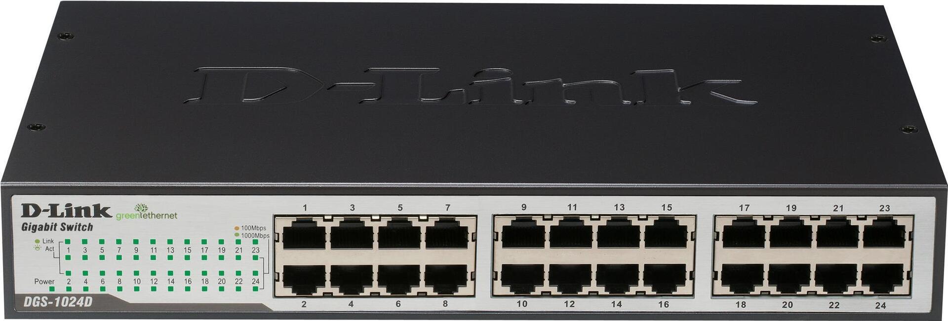 D-Link DGS-1024D/E Unmanaged Switch 24-Port Gigabit