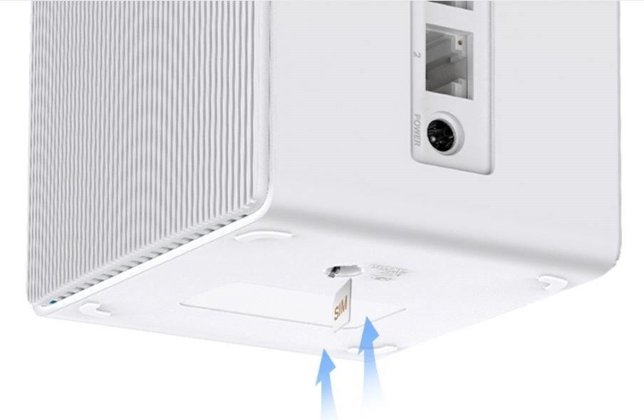 Mercusys MB110-4G 4G WLAN-Router Wi-Fi 4 (802.11n) Einzelband 2,4 GHz 300 Mbit/s Weiß