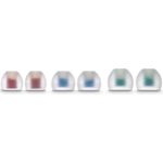 Hama Silikon-Ersatzohrpolster, Größe S - L, 6 Stück, Weiß (00221838)