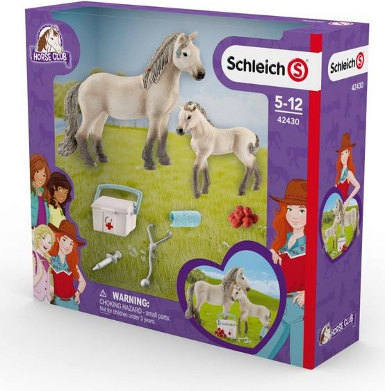 Schleich Horse Club Set Erste Hilfe und Pferde Isländer (42430)