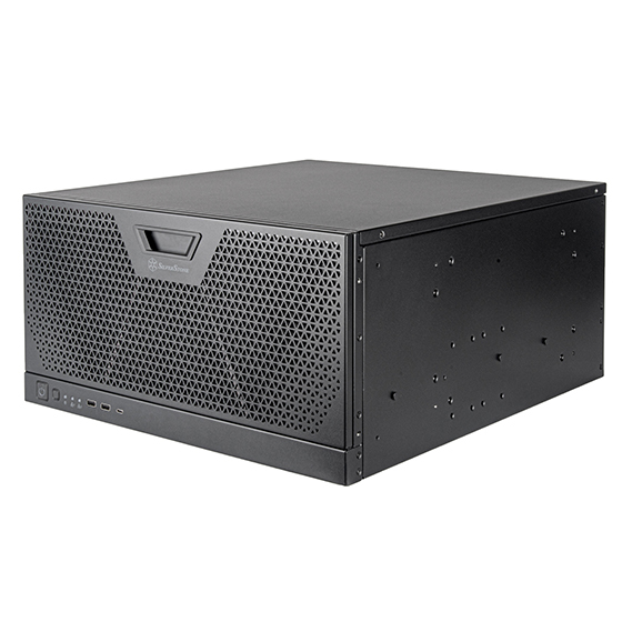 SilverStone RM51 5U Rackmount Server-Gehäuse Schwarz