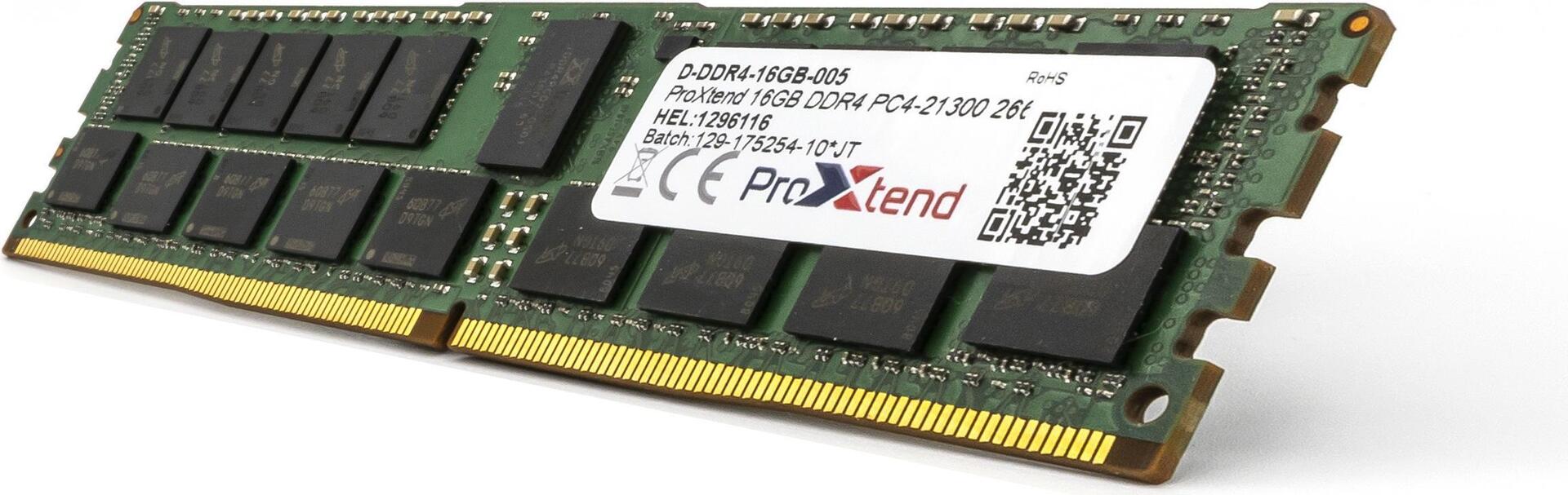 ProXtend D DDR4 16GB 005 Speichermodul 2666 MHz (D DDR4 16GB 005)  - Onlineshop JACOB Elektronik