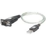 USB to Serial Techly Adapter Converter,USB AM auf RS232 port, 9-pin m Hersteller: Techly (IDATA-USB-SER-2T)
