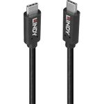 Lindy 1m USB 3.2 Type C Cable, 20Gbps, 100W PD, GRS (36976)