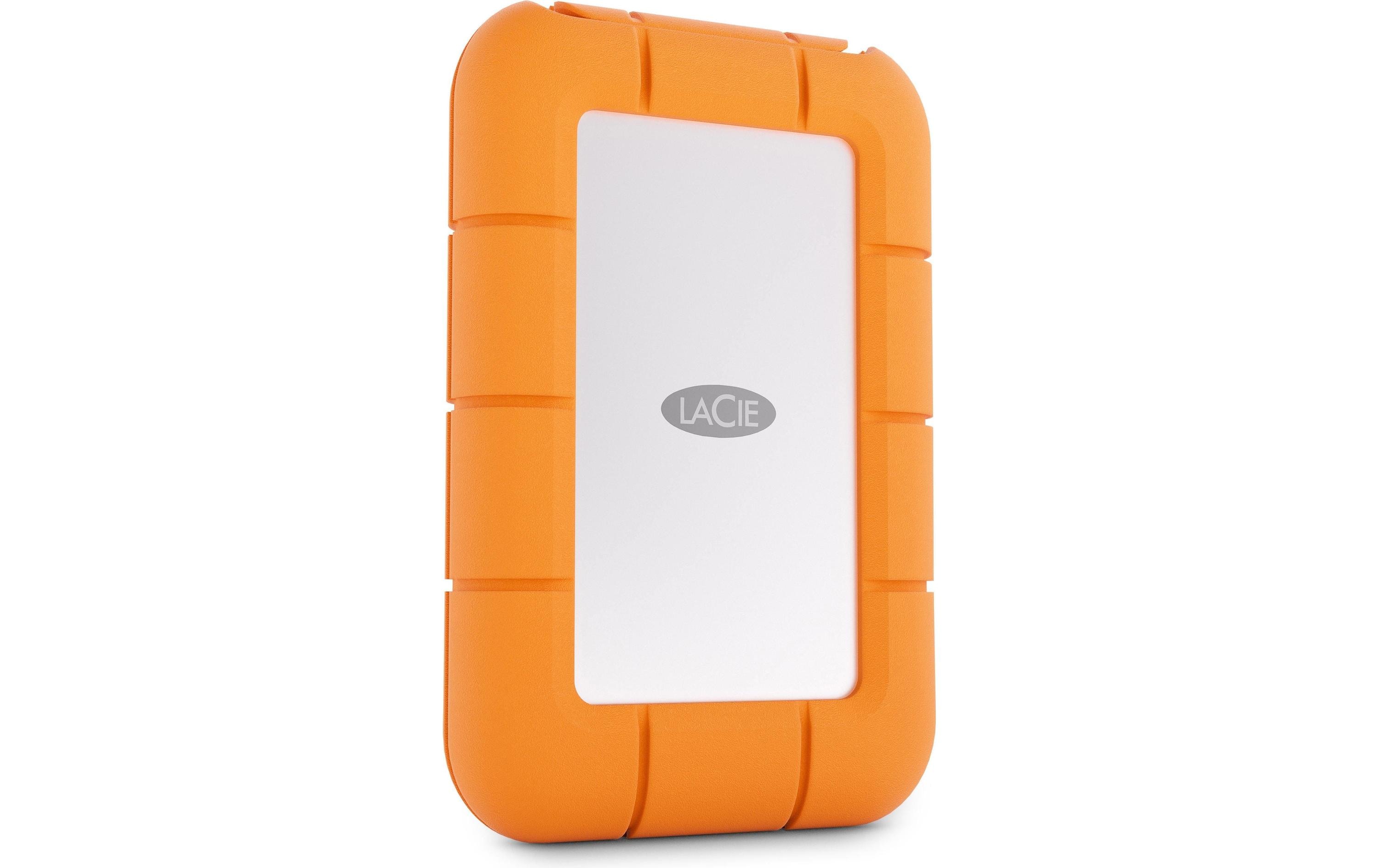 LaCie Rugged Mini SSD 1 TB USB 3.2 Gen 2x2 Orange, Silber
