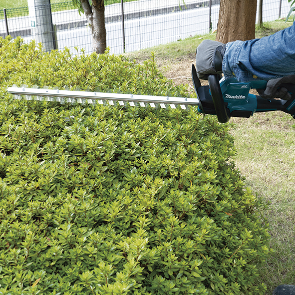 Makita DUH506Z Akku-Heckenschere Schwarz, Blau