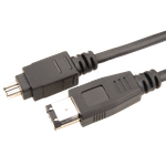S-CONN AK FW 6-4 3M - Firewire Kabel, 4-pol. ST/ 6-pol. ST, 3m (77213)