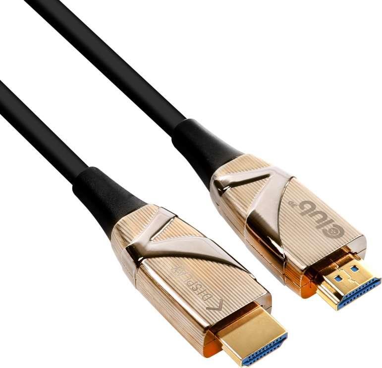 CLUB3D HDMI 2.0 UHD aktives optisches Kabel HDR 4K 60Hz Stecker/Stecker 30 Meter (CAC-1390)