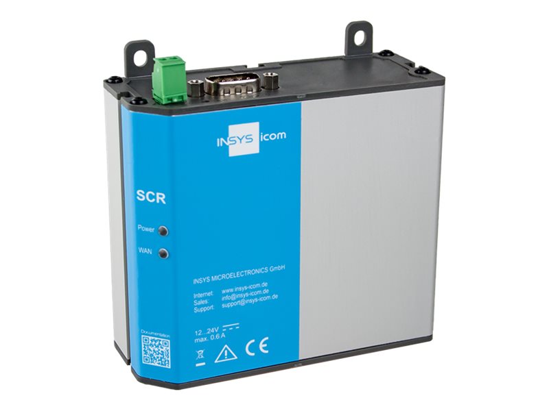INSYS icom SCR-E 200 Router 10,100 Mbit/s Grau