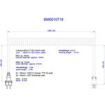 BACHMANN Spiralleitung H05VV-F 3G1,5mm² L:1,0m ws ISV/CEE7/7 (BM0010718)