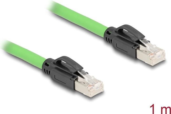 Delock RJ45 Netzwerkkabel Cat.6A Stecker zu SF/UTP schleppkettentauglich PUR TPU (80889)