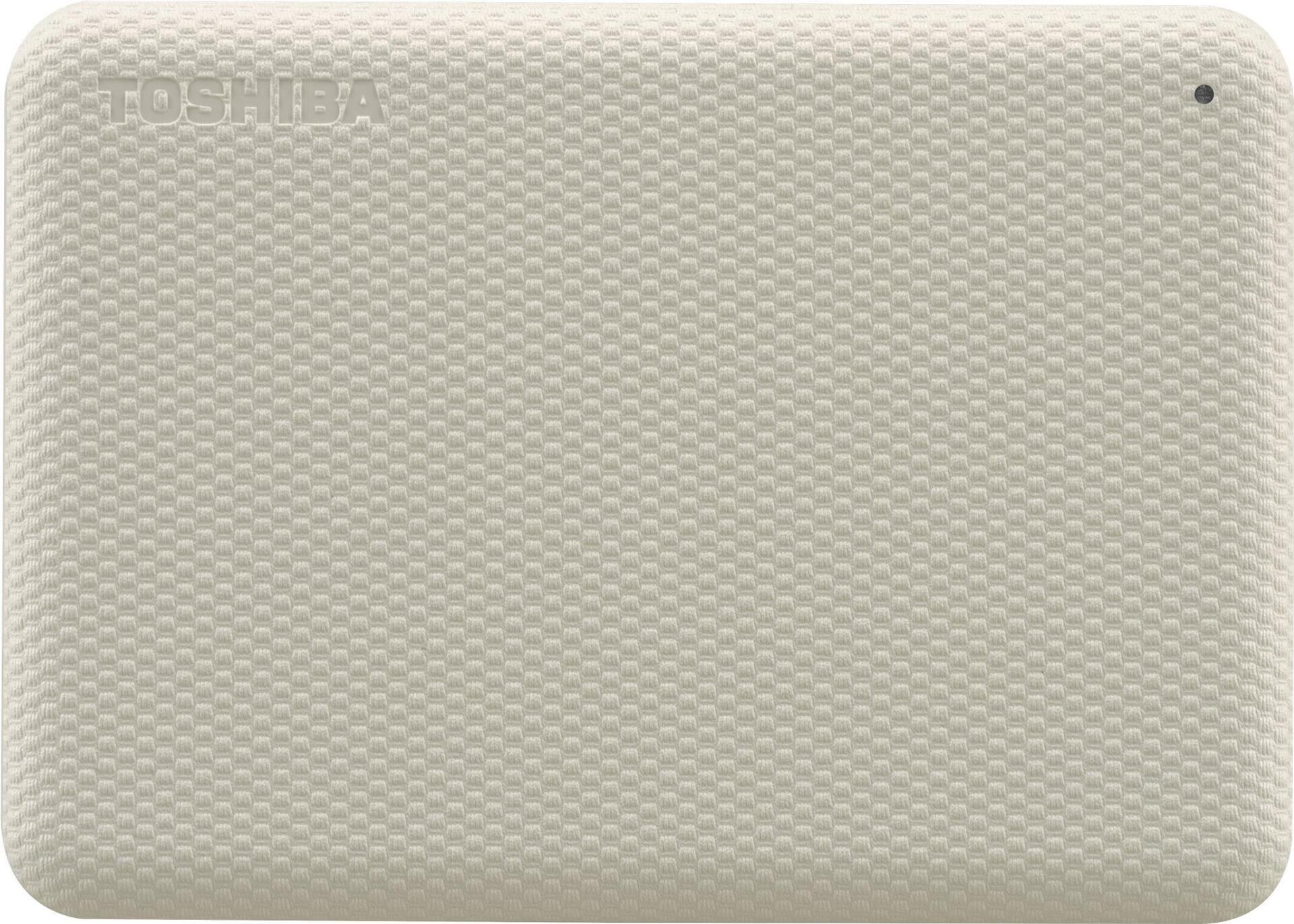 Toshiba Canvio Advance 4 TB 2,5" Externe Festplatte USB 3.2 Gen 1 Weiß