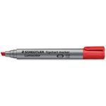 Staedtler 356 B-2. Schreibfarben: Rot, Gehäusematerial: Polypropylen, Strichbreite (min): 2 mm. Menge pro Packung: 1 Stück(e) (356 B-2)