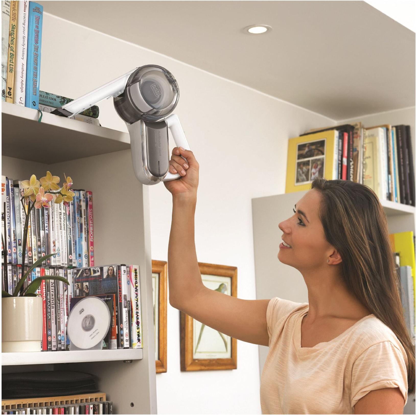BLACK+DECKER DustBuster PV1820L Handstaubsauger Titan / Chrom