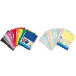 Oxford Eckspannermappe Top File+, Pastell, 10er Pack Pastell, DIN A4, aus Karton 390 g/qm, 3 Einschlagklappen, - 1 Stück (400131031)