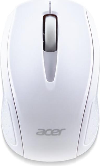 Acer AMR800 wireless Maus weiss 3-Tasten wireless 2.4 Ghz Maus, Auflösung: 1600 dpi, Scrollrad, Nano-USB-Empfänger (2x Typ AAA) (GP.MCE11.02P)