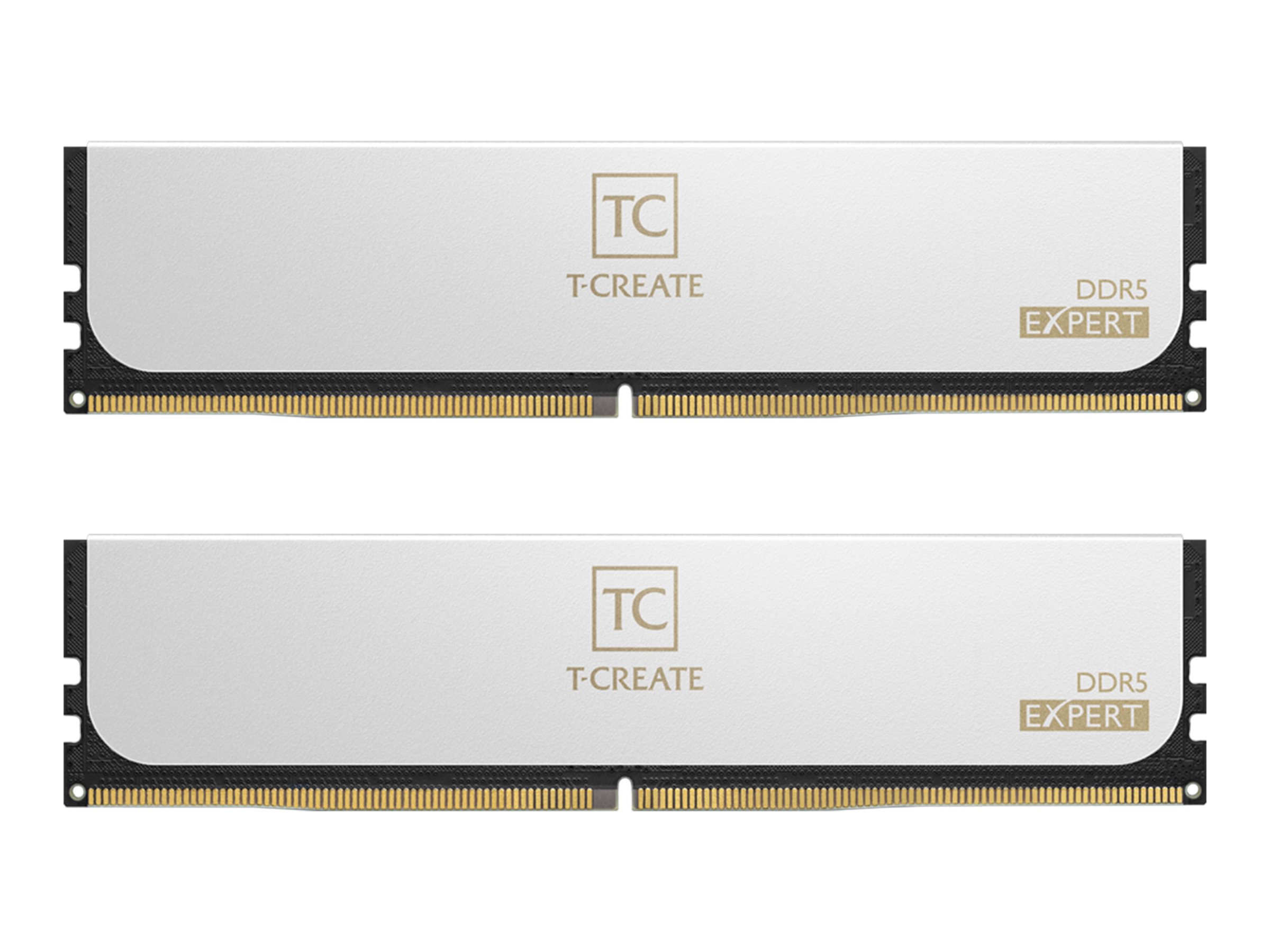 Team Group T-CREATE EXPERT 32 GB RAM 2 x 16 GB DDR5 6000 MHz CL30 ECC Weiß