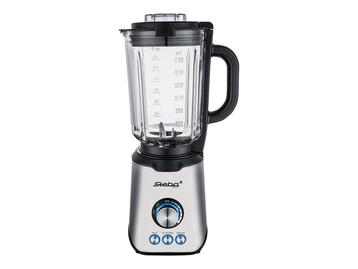 Steba MX 4 PLUS Standmixer 1,75 l 1,2 kW Edelstahl/Schwarz