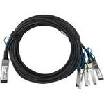 Kompatibles HPE Q9S72A BlueLAN© passives 100GBASE-CR4 QSFP28 auf 4x25GBASE-CR SFP28 Direct Attach Breakout Kabel, 1M, AWG26 (Q9S72A-BL)