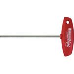 wiha Stiftschlüssel mit Quergriff Sechskant glanzvernickelt (00913) 4 x 150 mm (334040150)