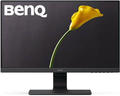 BenQ GW2480E LED-Monitor 60.5 cm (23.8" ) EEK A 1920 x 1080 Pixel Full HD 5 ms HDMI™, DisplayPort, VGA, Kopfhörer (3. (9H.LHELA.FBE)