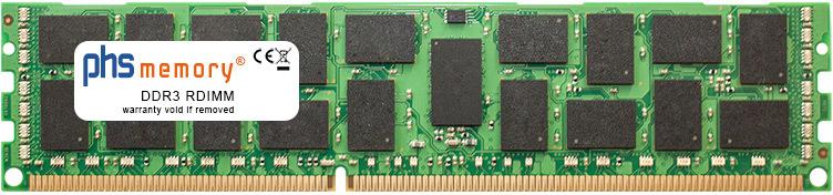 PHS-memory 8GB RAM Speicher basierend auf SAMSUNG DDR3 RDIMM 1866MHz PC3-14900R 240 Pin DIMM 1,5 Volt (SP572369)